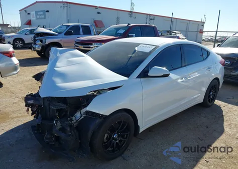 2020 Hyundai Elantra Sel z USA, uszkodzony, nr VIN 5NPD84LFXLH596503